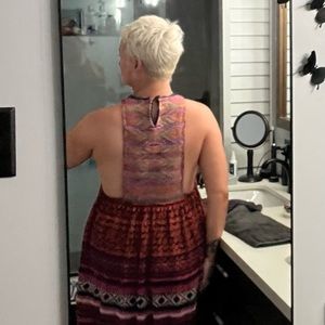 Free People Crochet Dress S/P